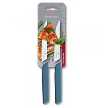 Victorinox Swiss Modern Steakmesser 12 cm 2-tlg. Blau
