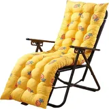 Liegenauflage- Auflage Gartenliege-Deckchair Sitzkissen Gartenstuhlauflage-für Polsterauflage- Sofakissen-Liegestuhl-Schwungliege-Relaxliege Sonnenliege Kissen ( Color : #22 , Size : 170x53x8cm/67x21x