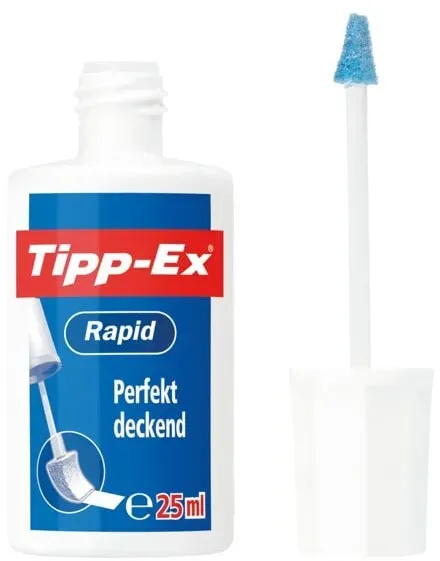Tipp-Ex Korrekturfluid »Rapid« weiß