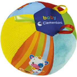 CLEMENTONI Clementoni® Lernspielzeug Baby Clementoni, Tierfreunde Musik-Ball, Made in Europe bunt
