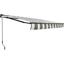 Garden Pleasure Gelenkarmmarkise 300 x 200 cm grau