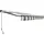Garden Pleasure Gelenkarmmarkise 300 x 200 cm grau