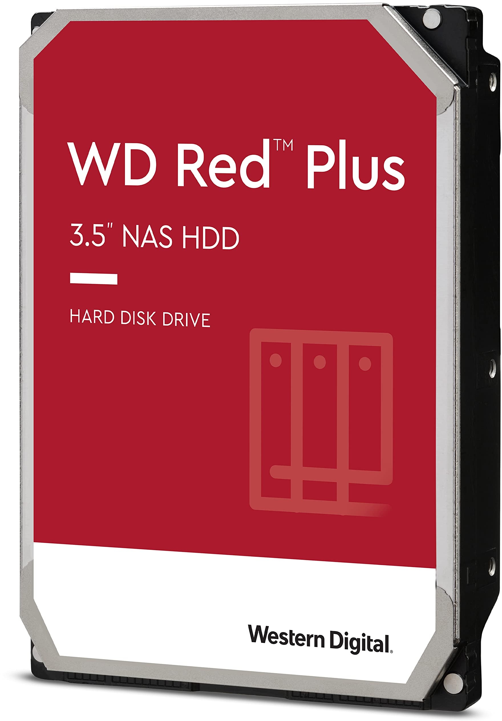 Western Digital WD Red Plus 8,9 cm (3,5 Zoll), 2000 GB Serie ATA III