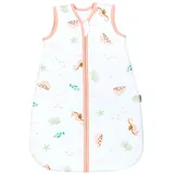 TupTam Baby Schlafsack 2.5 TOG – Warmer Winter Schlafsack Baby, OEKO-TEX, Ärmellos, Wattiert" Gr. 56, blau Tiere im meer), Größe: 56-62 - 56-62