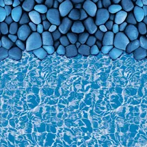 Vevor Ovale Poolfolie Blau 1006x549x147 cm