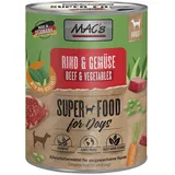 MAC's Rind - Gemüse Nassfutter für Hunde