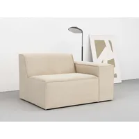 RAUM.ID Sofaelement »Norvid«, modular, wahlweise mit Kaltschaum, Komfortschaum oder Taschenfederkern beige