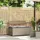 vidaXL Gartenbank 55 x 74 x 0 cm Grau