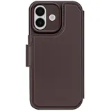 decoded iPhone 17 Leder Wallet Case braun