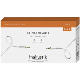 in-akustik Star Audio Kabel 3.5 mm Klinke 0,75 m