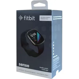 Fitbit Sense carbon/edelstahl graphit