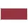 vidaXL Seitenmarkise 180 x 500 cm Rot Polyester
