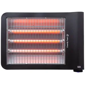 Sogo Flachtoaster Schwarz