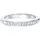Elli Fingerring ELLI "Bandring 925 Silber vergoldet, mit Kristallen von Swarovski" Gr. 54, weiß, Fingerringe, Damen, 54mm,mit Steinen, Silber 925 (Sterlingsilber), 2,5mm, Fingerring