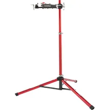 Feedback Sports Pro Mechanic Fahrradmontageständer - höhenverstellbar 107-170cm, drehbar, bis 34kg, rot/silber