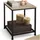 Tectake Derby Braun MDF 45,5 x 55,5 x 45,5 cm