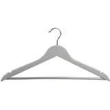 KESPER Formkleiderbügel, 12er Pack, FSC, grau 44,5x23,5x7,2cm, grau, Eukalyptus