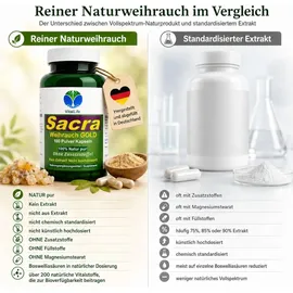 VitalLife Weihrauch Boswellia Sacra GOLD 180 Kapseln