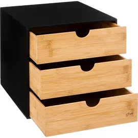5five simply smart Nachtschrank BAVA 31 x 25 x 31 cm Schwarz