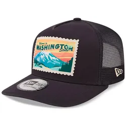 NEW ERA Postcard Navy A-Rahmen - Trucker Cap - navy - STK