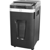 HP Pro Shredder Auto 400CC Aktenvernichter Partikelschnitt P-4, 4 x 12 mm, bis 400 Blatt, schwarz