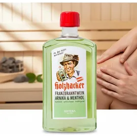 RIVIERA Pharma & Cosmetics GmbH Holzhacker Franzbranntwein mit Arnika & Menthol 500 ml