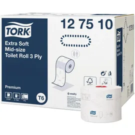 TORK Toilettenpapier Midi 3-lagig 27 Rollen à 70 m