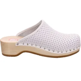 Berkemann Standard-Toeffler Pantoletten Unisex-Erwachsene, Weiß (weiß 100), 40 EU (6.5 UK)