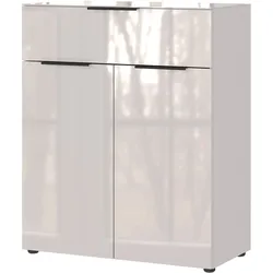 Tchibo - Kommode »Oakland« - 83x102x42cm - Holz / Glas