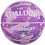 Spalding Basketball Commander Solid Spalding Solid Purple 6