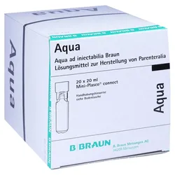 AQUA AD Injectabilia Miniplasco connect 20X20 ml