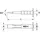 KS Tools Mauermeißel mit Handschutzgriff, flach oval, 33x600 mm (162.0207)