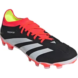 adidas Predator Pro MG Herren core black/cloud white/solar red 42