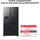 Samsung RS70F66KBFEF Side-by-Side (634 l, 1784 mm hoch, Schwarz)