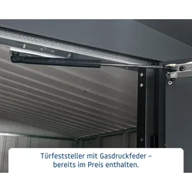 Hörmann Gerätehaus Euroline EFD14 3,10 x 3,10 m Anthrazit