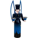 Seiffener Volkskunst Schalling | Jahresengel | Volkskunst aus dem Erzgebirge | Weihnachtsfiguren Lichterfiguren | Jahresengel 2025 Gute Nacht