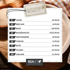 reavet Bierhefe Pulver für Hunde & Katzen 500 g