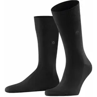 Burlington Leeds Wool Sock Schwarz Gr 40-46