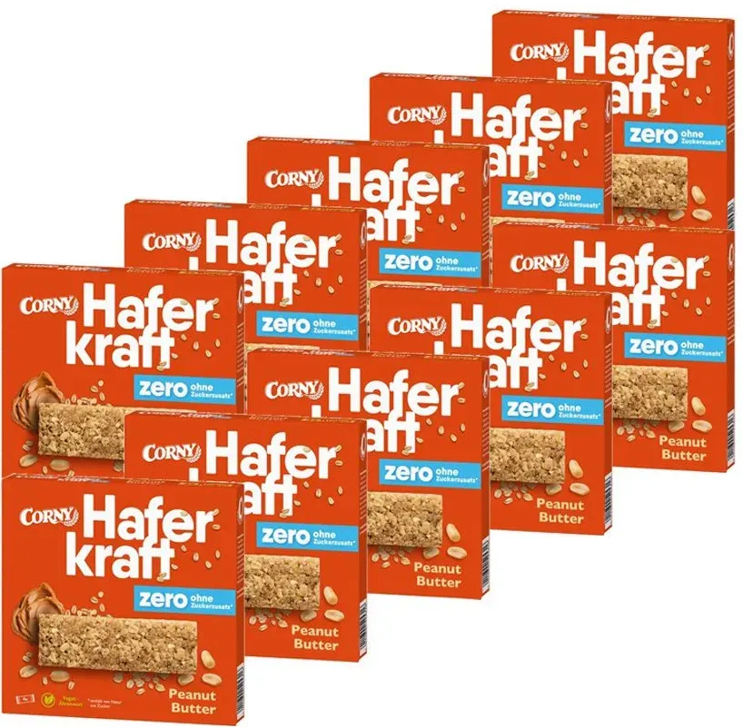 Corny Haferkraft Zero Peanut-Butter