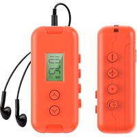 UMUTOO Persönliches tragbares Taschen-FM-Walkman-Radio, Mini-Digital-Tuning-Transistorradio mit LCD-Display, Stereo-Sound, zum Wandern, Spazierengehen, Joggen, angetrieben durch 2 AAA-Batterien (nicht