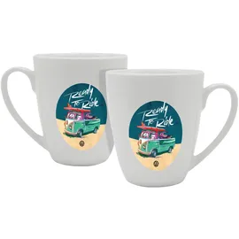 Geda Labels Tasse 0,36 l Weiß