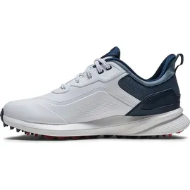 FootJoy Pro Spikeless, weiß/blau/rot