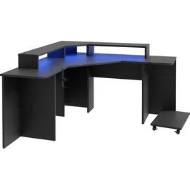 Forte Tezaur Gaming Desk mit RGB-Beleuchtung 13138528-0-0