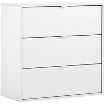 mokebo Highboard 80 x 73 x 40 cm Weiß