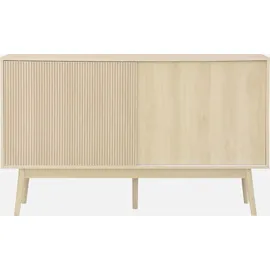 sweeek Skandinavisches Sideboard mit Holzdekor - sweeek
