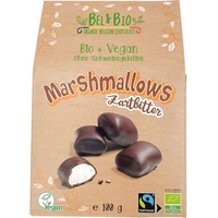 Marshmallows mit Schokolade umhüllt