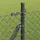 vidaXL Zaunpfosten 25 x 0,8 m Grau/Stahl