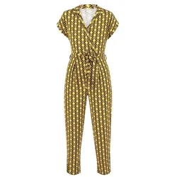 Blutsgeschwister Jumpsuit Salut Chérie Olotte - pineapple shell XS