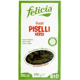 Felicia Fusilli di Piselli Verdi,Pasta 100% Grüne Erbsen Bio Glutenfrei 250g