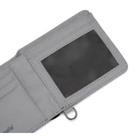 Pacsafe RFIDsafe Bifold Portemonnaie Unisex schwarz